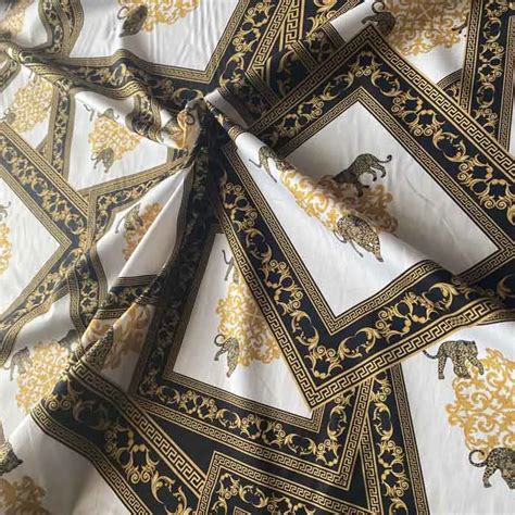 versace aluminum fabric|Versace fabric wholesale.